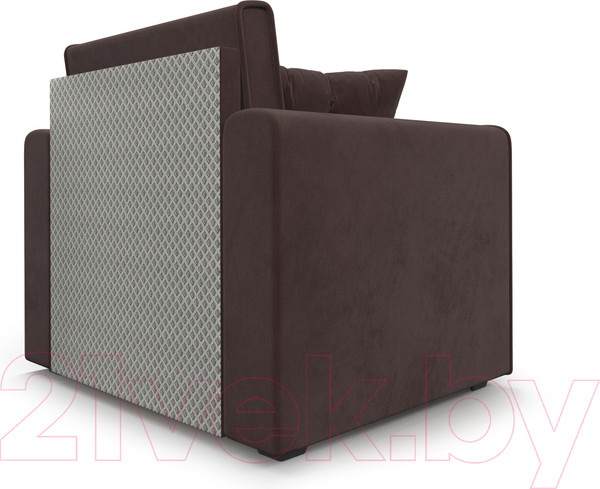 Изображение товара Кресло-кровать Mebel-Ars Санта (велюр молочный шоколад НВ-178/13)