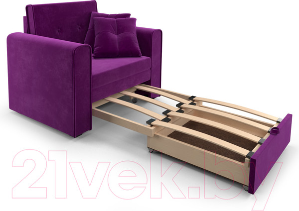 Изображение товара Кресло-кровать Mebel-Ars Санта (фиолет)