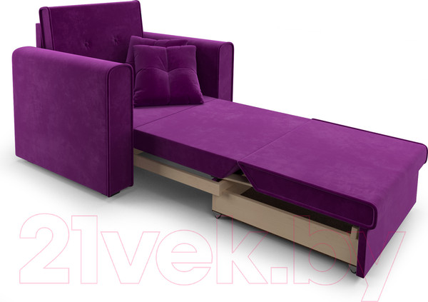 Изображение товара Кресло-кровать Mebel-Ars Санта (фиолет)
