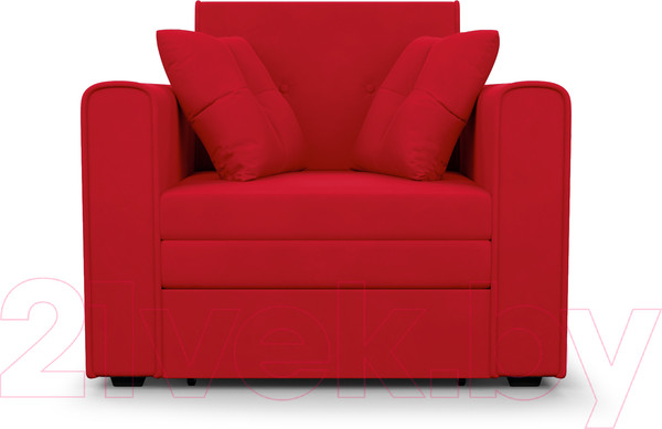Изображение товара Кресло-кровать Mebel-Ars Санта (кордрой красный)