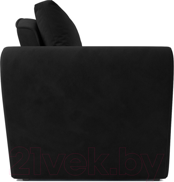 Изображение товара Кресло-кровать Mebel-Ars Квартет (велюр черный НВ-178 17)