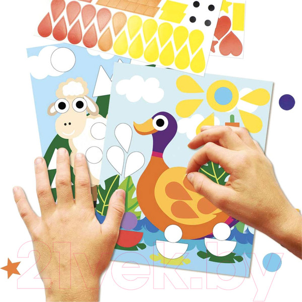 Изображение товара Набор для творчества Sycomore Pockets. Милые животные / CRE44032