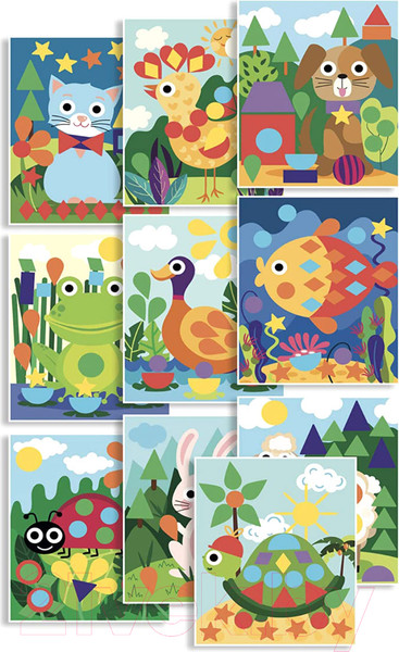 Изображение товара Набор для творчества Sycomore Pockets. Милые животные / CRE44032