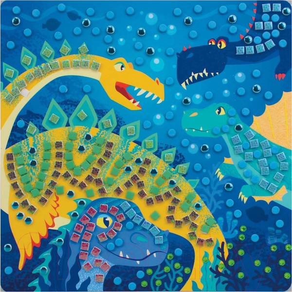 Изображение товара Набор для творчества Sycomore Stick & Fun. Динозавры / CRE7007