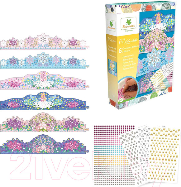 Изображение товара Набор для творчества Sycomore Artissimo. Короны принцесс / CREA009