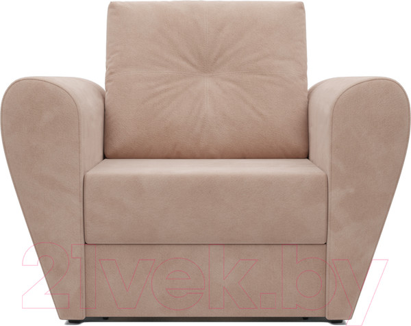 Изображение товара Кресло-кровать Mebel-Ars Квартет (бежевый кордрой)