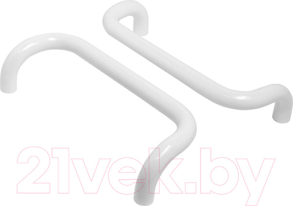 Изображение товара Ручка дверная ЛДМ-Сталь АРД-01 300x30мм Офисная 9016 (белый)