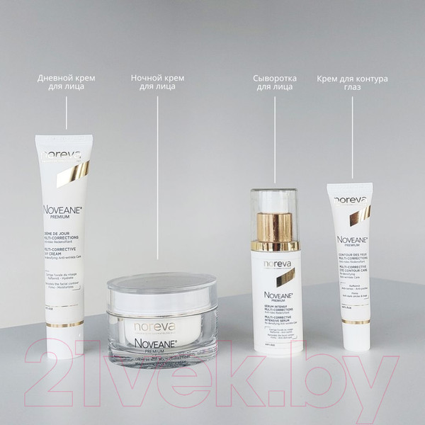 Изображение товара Крем для лица Noreva Новеан Премиум Мультикорректирующий дневной (40мл)