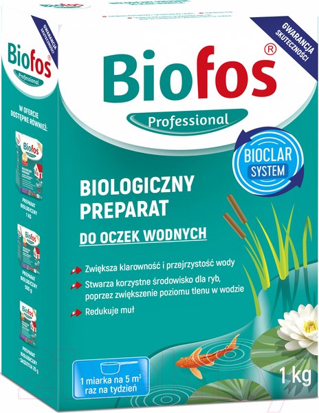Изображение товара Средство для очистки пруда Biofos Professional (1кг)