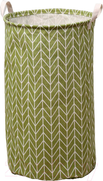 Изображение товара Корзина Доляна Зигзаг / 3572016 (зелёный)
