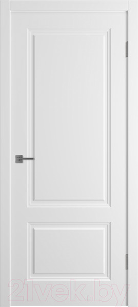 Изображение товара Дверь межкомнатная Winter Норра 2 ДГ зпз 196 70x200 (белая эмаль)