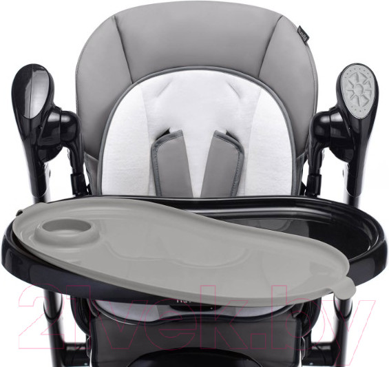 Изображение товара Стульчик для кормления Nuovita Unico Lux Nero (серый/черный)