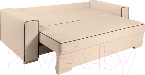 Изображение товара Диван KRONES Цезарь 4 (велюр бежевый/коричневый)