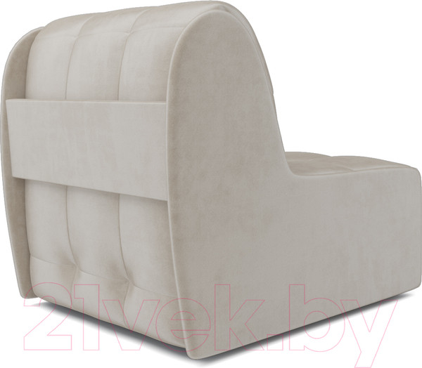 Изображение товара Кресло-кровать Mebel-Ars Барон №2 (бархат бежевый Star Velvet 6 Light Beige)