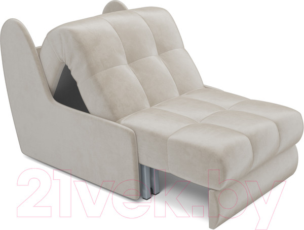 Изображение товара Кресло-кровать Mebel-Ars Барон №2 (бархат бежевый Star Velvet 6 Light Beige)