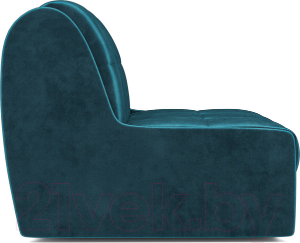 Изображение товара Кресло-кровать Mebel-Ars Барон №2 (бархат сине-зеленый Star Velvet 43 Black Green)