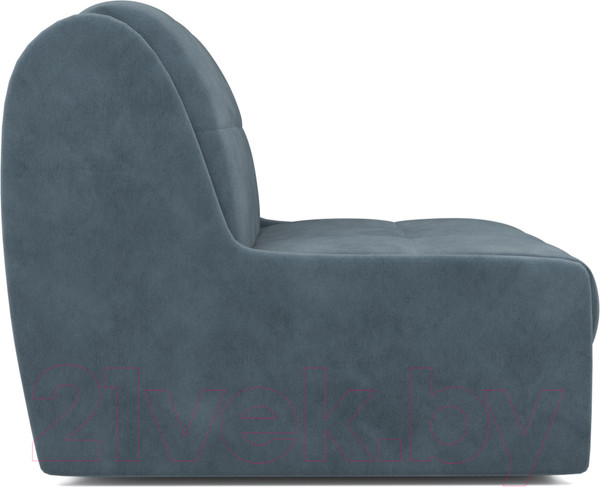 Изображение товара Кресло-кровать Mebel-Ars Барон №2 (велюр серо-синий HB-178 26)