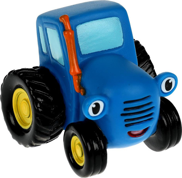 Изображение товара Набор игрушек для ванной Капитошка Пальчиковый театр Синий трактор / STR-05