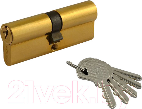 Изображение товара Цилиндровый механизм замка Нора-М ЛУ-80 40/40 (золото)