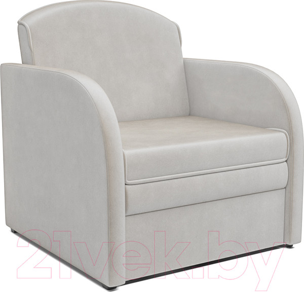 Изображение товара Кресло-кровать Mebel-Ars Малютка (бархат бежевый Star Velvet 6 Light Beige)