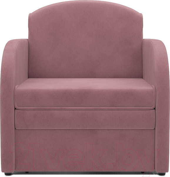 Изображение товара Кресло-кровать Mebel-Ars Малютка (велюр пудра НВ-178 18)