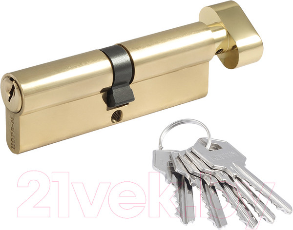 Изображение товара Цилиндровый механизм замка Нора-М ЛУВ-80 40/40 (золото)