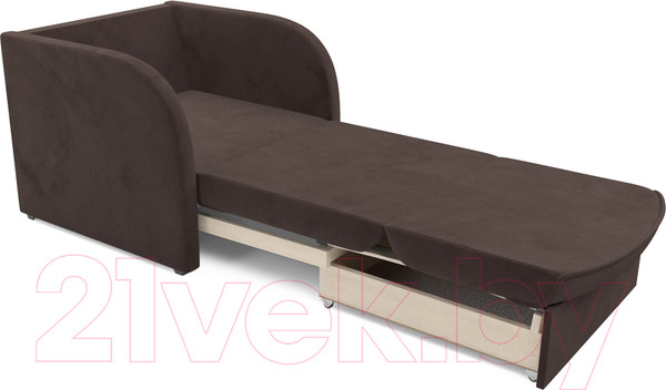 Изображение товара Кресло-кровать Mebel-Ars Малютка (кордрой коричневый)