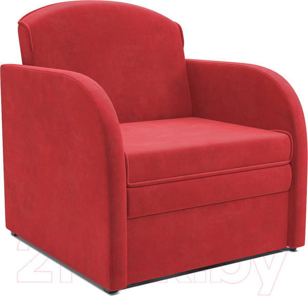Изображение товара Кресло-кровать Mebel-Ars Малютка (кордрой красный)