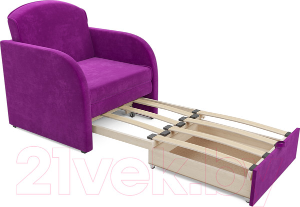 Изображение товара Кресло-кровать Mebel-Ars Малютка (фиолетовый)
