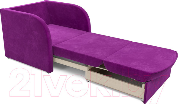 Изображение товара Кресло-кровать Mebel-Ars Малютка (фиолетовый)