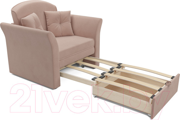 Изображение товара Кресло-кровать Mebel-Ars Малютка №2 (кордрой бежевый)