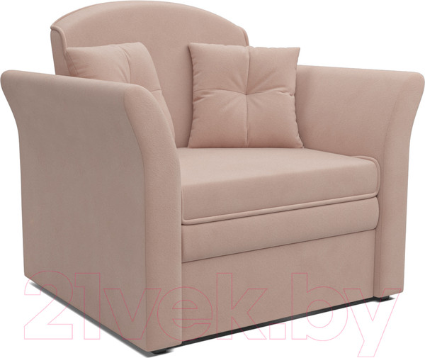 Изображение товара Кресло-кровать Mebel-Ars Малютка №2 (кордрой бежевый)