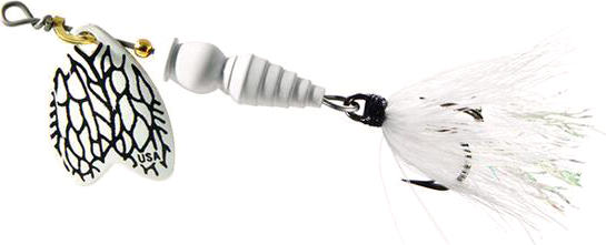 Изображение товара Блесна Mepps Bug 0 White Miller/White (2.5г)