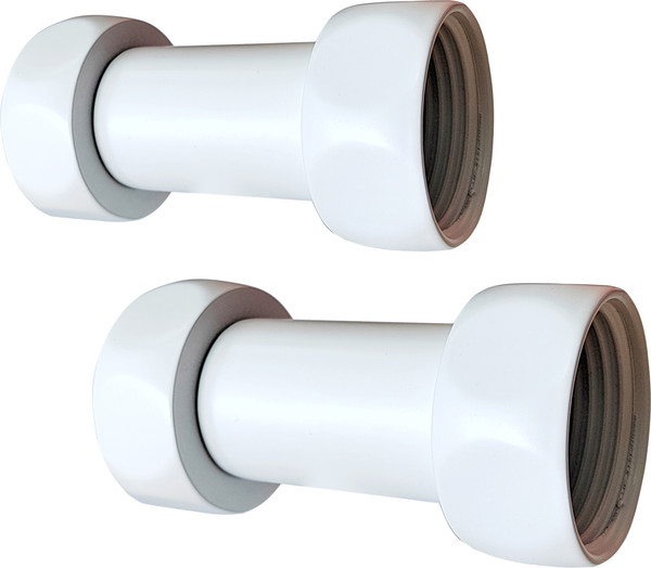 Изображение товара Комплект фитингов для полотенцесушителя Luxon 1"x1" г/г 730SCH1010Ral9016