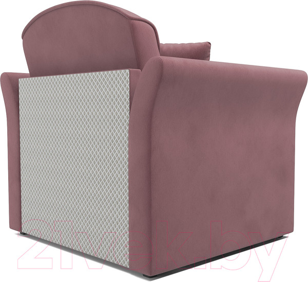 Изображение товара Кресло-кровать Mebel-Ars Малютка №2 (велюр пудра НВ-178 18)
