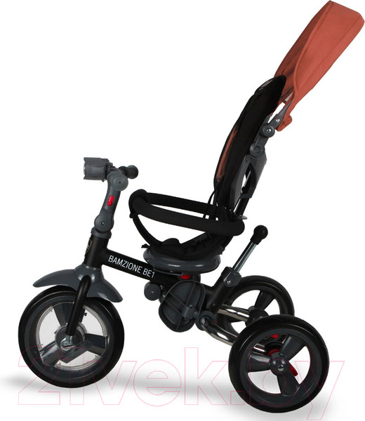 Изображение товара Трехколесный велосипед с ручкой Nuovita Bamzione BE1 (терракотовый)