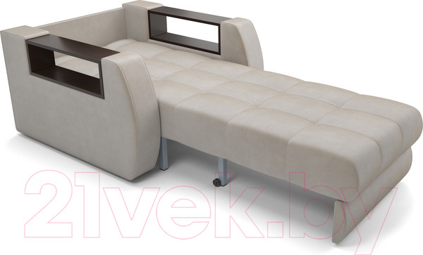 Изображение товара Кресло-кровать Mebel-Ars Барон №3 (бархат бежевый Star Velvet 6 Light Beige)