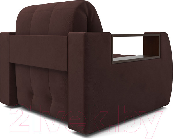 Изображение товара Кресло-кровать Mebel-Ars Барон №3 (велюр шоколад HB-178 16)