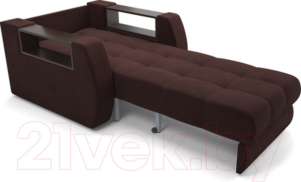 Изображение товара Кресло-кровать Mebel-Ars Барон №3 (велюр шоколад HB-178 16)
