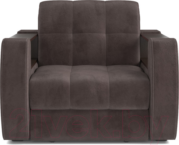Изображение товара Кресло-кровать Mebel-Ars Барон №3 (коричневый кордрой)