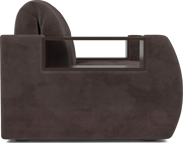 Изображение товара Кресло-кровать Mebel-Ars Барон №3 (коричневый кордрой)
