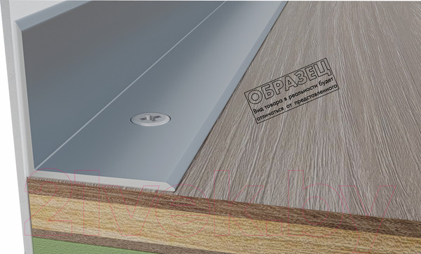 Изображение товара Профиль декоративный Русский Профиль Угловой внутренний 20x20x1800мм (груша белая)