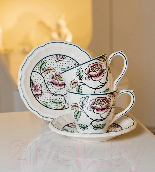 Изображение товара Набор для чая/кофе Gien Dominote / 18442PU449