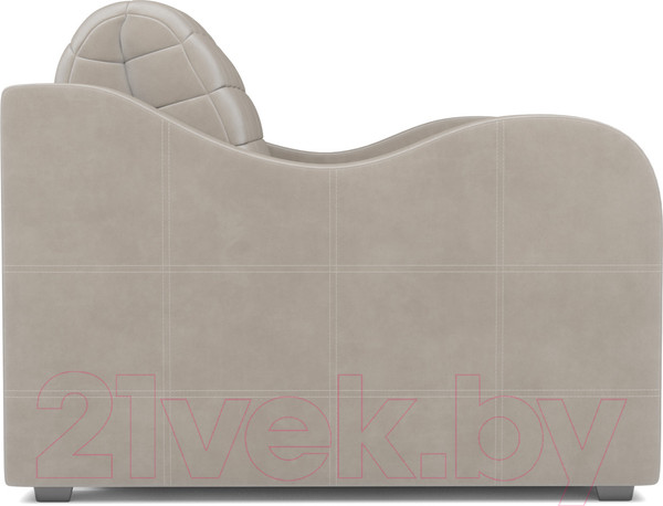 Изображение товара Кресло-кровать Mebel-Ars Барон №4 (бархат бежевый Star Velvet 6 Light Beige)