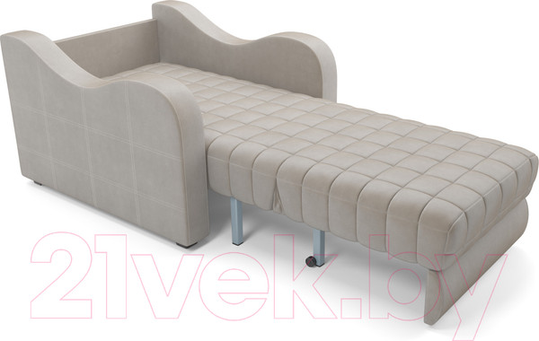 Изображение товара Кресло-кровать Mebel-Ars Барон №4 (бархат бежевый Star Velvet 6 Light Beige)