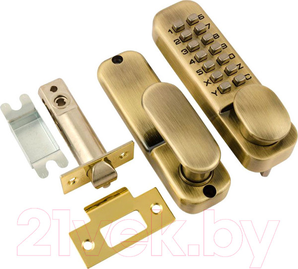 Изображение товара Замок накладной Нора-М 200 (старая бронза)