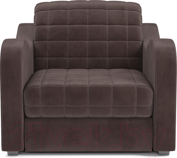 Изображение товара Кресло-кровать Mebel-Ars Барон №4 (коричневый кордрой)