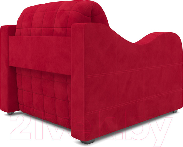 Изображение товара Кресло-кровать Mebel-Ars Барон №4 (красный кордрой)