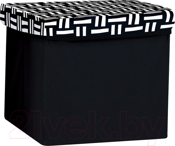 Изображение товара Пуф Волшебная страна 008465 (черный/белый)