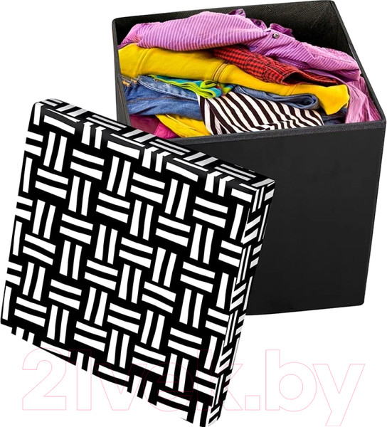 Изображение товара Пуф Волшебная страна 008465 (черный/белый)